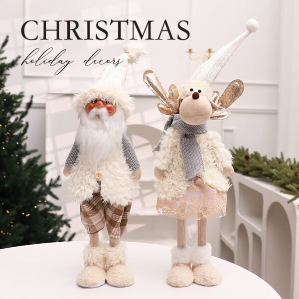 Vintage Gnome Santa Christmas Decoration Figurine Window Display Decor