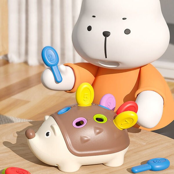 Baby focus training puzzle early education toys children's hand eye coordination dinosaur insertion toys