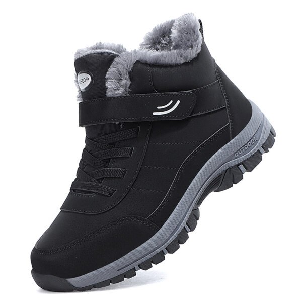 Rubber sole anti slip warm cotton shoes snow boots