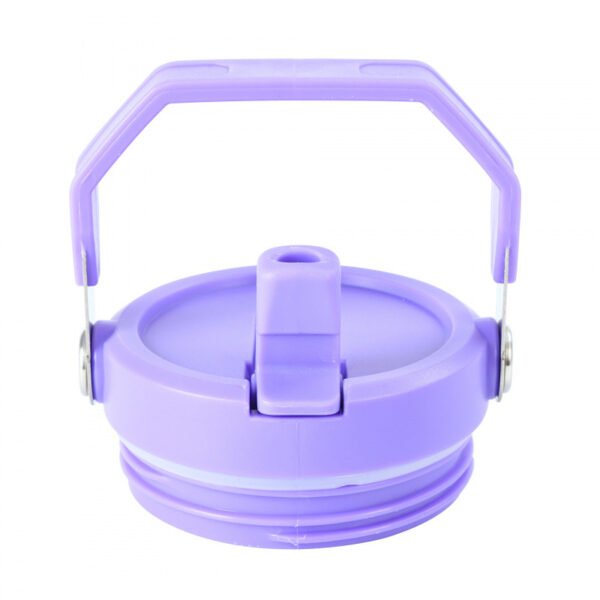 Reusable 30oz Straw Lid - BPA-free, flip cover, dishwasher safe, leak/spill-proof. Stanley tumbler accessory.